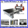 YN1325 woodworking cnc router with one or two heads(competiive quality and price)